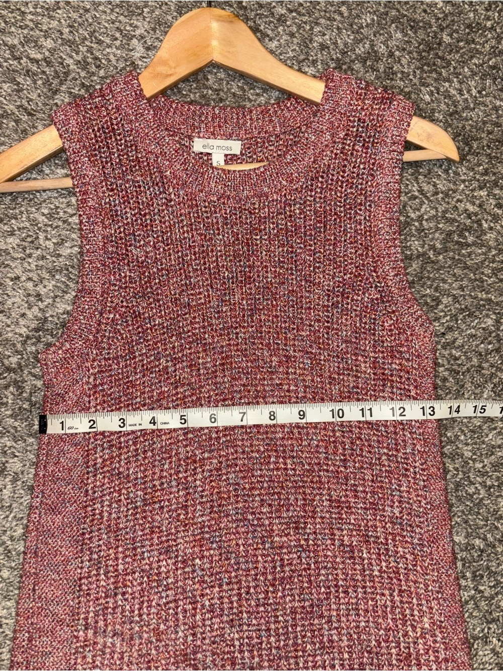 Multicolor Knit Tank - Picture 3 of 5
